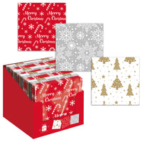 Christmas Napkins 33cm 12x20pk