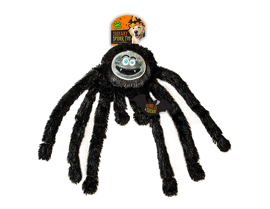 Halloween Squeaky Spider Toy