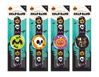 Halloween Flashing Snap Band 24pk