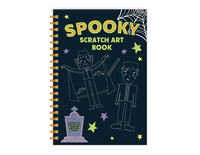 Scratch Art Book Spooky Halloween
