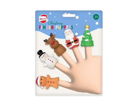 Christmas Finger Puppets 5pk