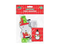 Make Your Own Christmas Foam Character 3pk