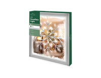 LED Snowflake Light 34.5cm (Battery Operated)