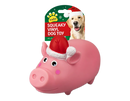 Christmas Squeaky Vinyl Dog Toy Large 24pk