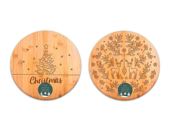 Festive Serving Board 30cm (Design May Vary)