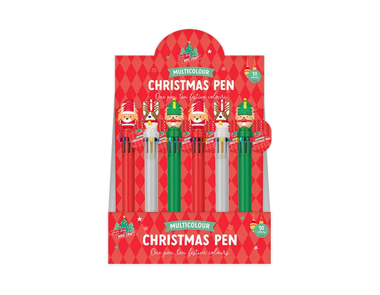Christmas Multi-Colour Pen 24pk