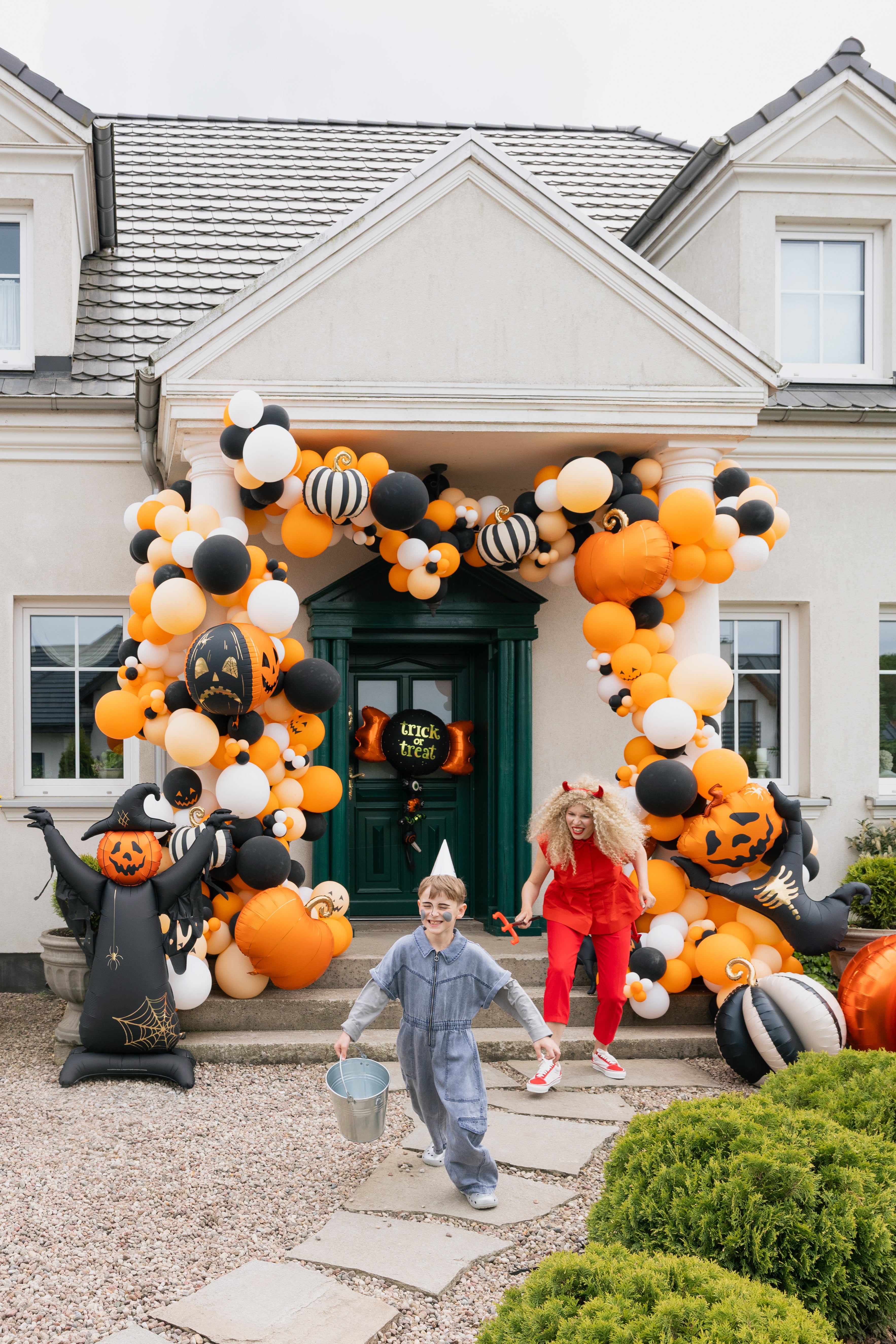 Party Deco Foil Balloon Halloween Pumpkin 32"