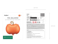 Party Deco Foil Balloon Halloween Pumpkin 32"