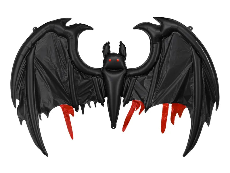 PartyDeco Black Bat 32" Foil Balloon