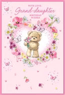 Simon Elvin 6 Pack Cards C50 Birthday Granddaughter