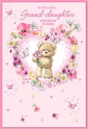 Simon Elvin 6 Pack Cards C50 Birthday Granddaughter