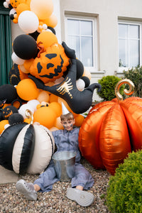 PartyDeco Foil Balloon Standing 3D Pumpkin 35