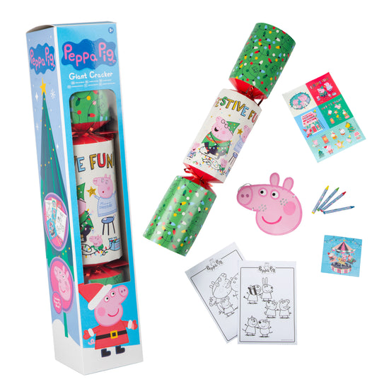Giant Licensed Cracker Peppa Pig 55cm