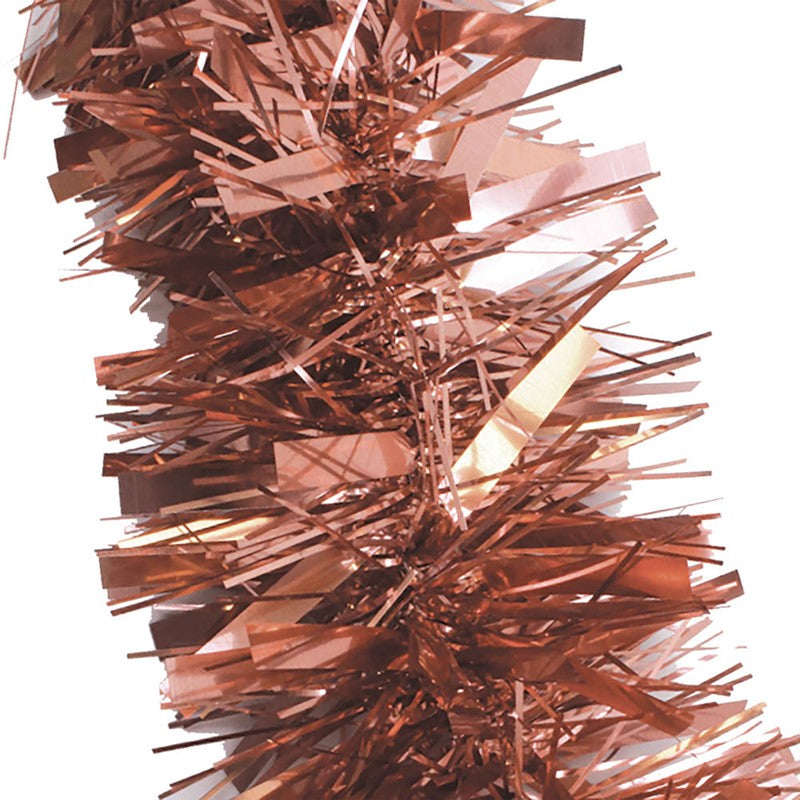 Chunky Tinsel Copper 2M 12pk