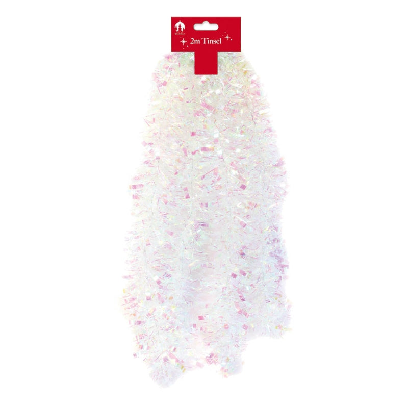 Chunky Tinsel Iridescent 2M 12pk
