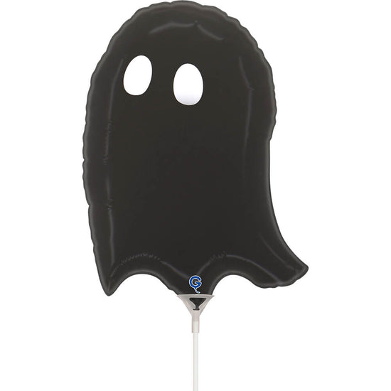 Grabo Dark Lil' Ghost 14" Air Fill Foil Balloon