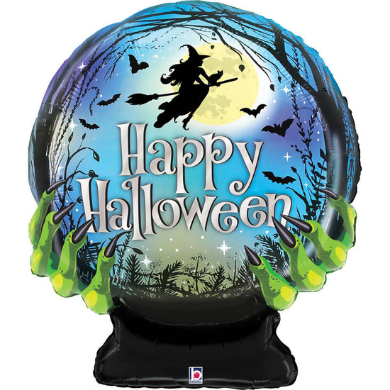 Grabo Foil Balloon Spooky Halloween Crystal 27"