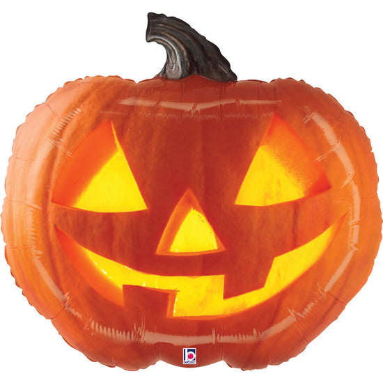 Grabo Foil Balloon Mighty Jack-O-Lantern 23"