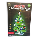 Uncle Bills LED infinity light tree, 40cm seasonal decoration with glowing branch design