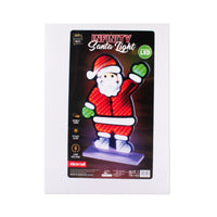 LED Infinity Light Santa 40cm