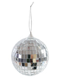Disco Bauble Silver 10cm