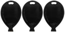 Oaktree 50 Pack Balloon Shaped Weight Black