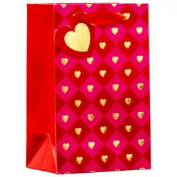Partisan 6 Pack Gift Bag Hearts Small