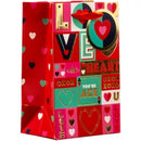 Partisan 6 Pack Gift Bag Love XOXO Small