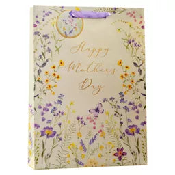 Gift Bags Mother's Day Wild Flower Extra Large 6pk