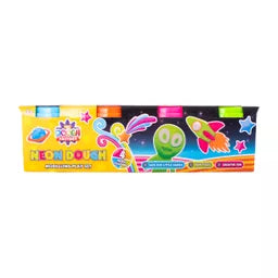 Play Dough 4oz Neon 4pk