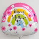 TRI Foil Balloon Mother's Day Rainbow 22"