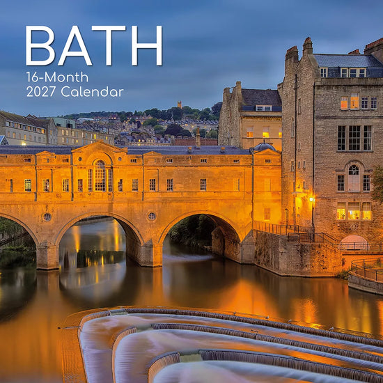 Gifted Stationery Calendar Bath 2027