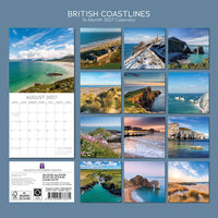Gifted Stationery Calendar Coastlines Britain 2027