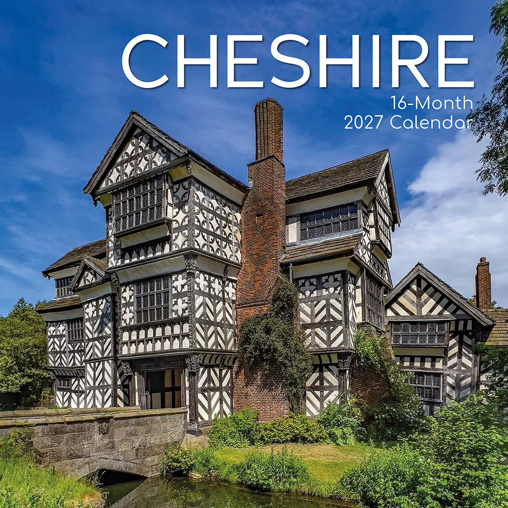 Gifted Stationery Calendar Cheshire 2027