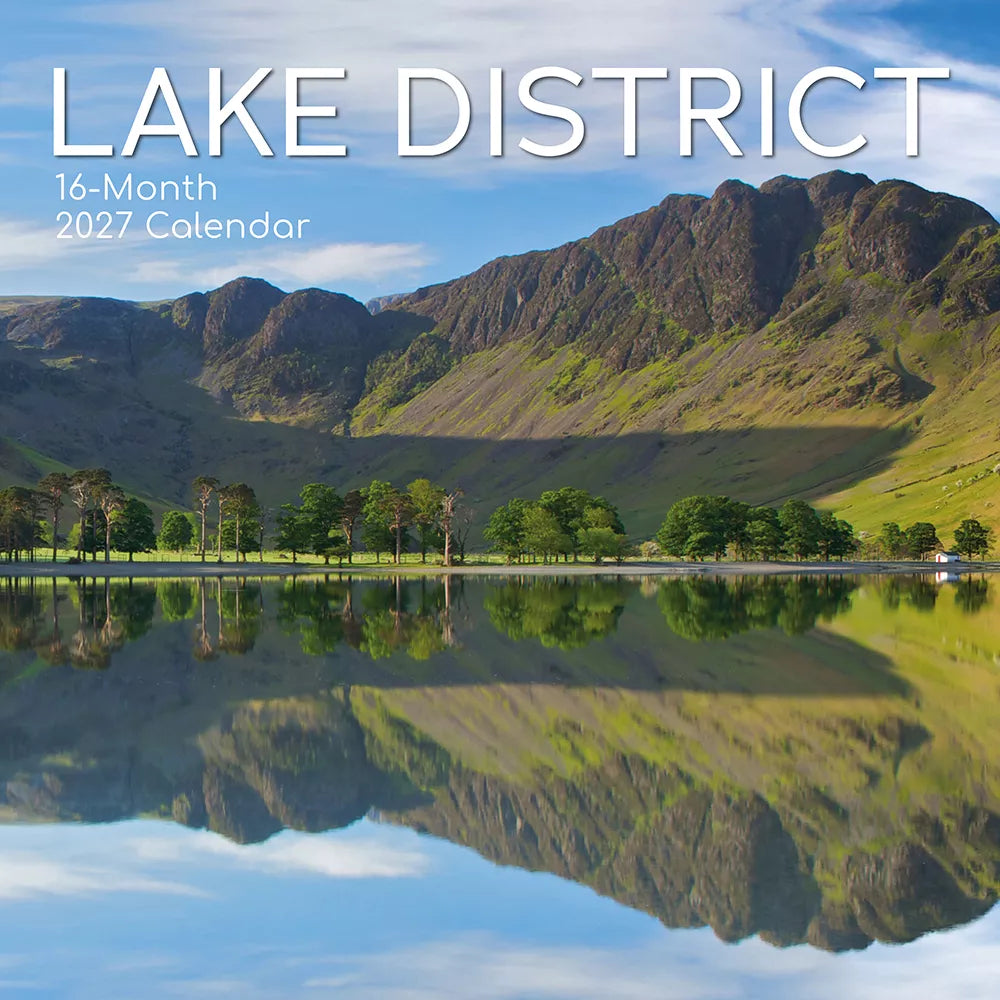 Gifted Stationery Calendar Lake District 2027