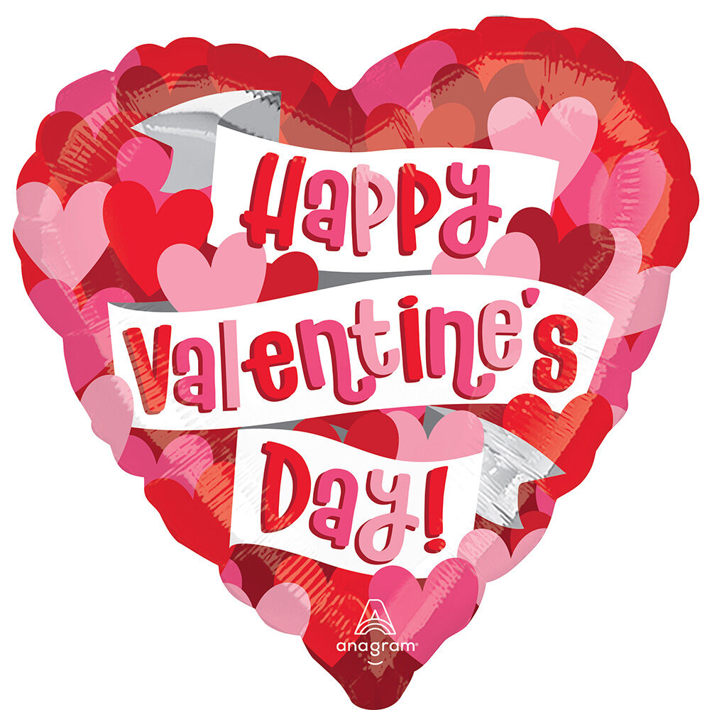 Anagram Playful Valentine's Hearts 18" Foil