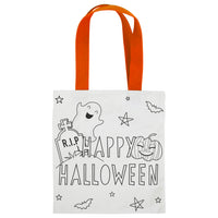 Colour Your Own Halloween Treat Bag 12pk