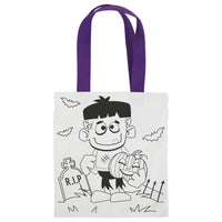 Colour Your Own Halloween Treat Bag 12pk