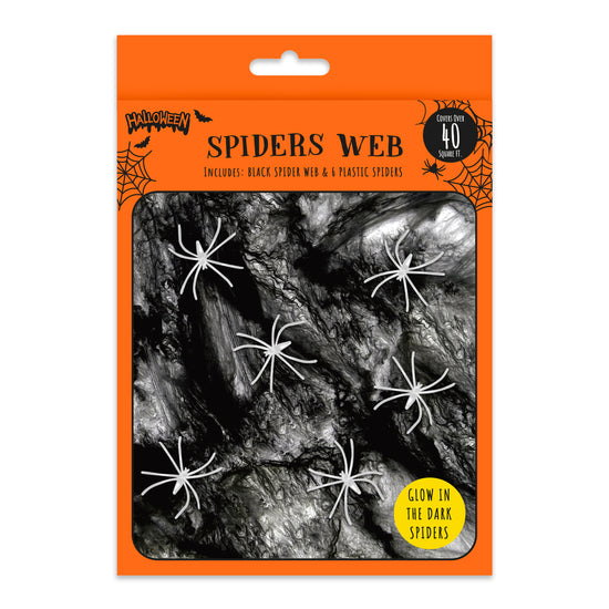 Spider Web Decoration 12pk
