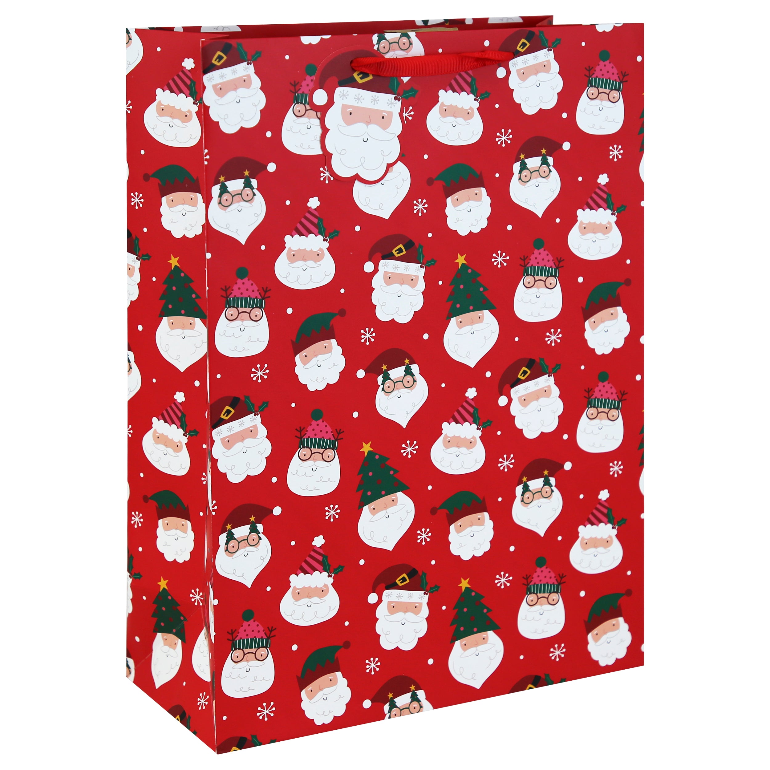 Funky Santa Gift Bag Extra Large 12pk