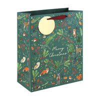 Christmas Woodland Gift Bag Large 12pk