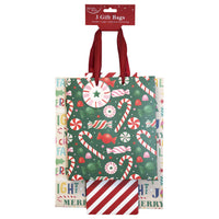 Christmas Brights Gift Bag 3pk