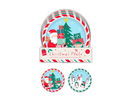Christmas Kids Plate 11" 24pk