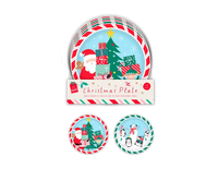Christmas Kids Plate 11" 24pk
