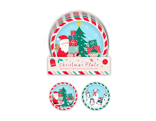 Christmas Kids Plate 11" 24pk