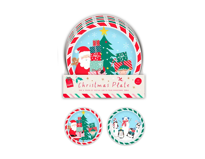 Christmas Kids Plate 11" 24pk