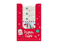 Christmas Kids Paper Cups 270ml 10pk