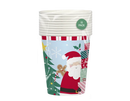 Christmas Kids Paper Cups 270ml 10pk