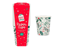 Christmas Printed Paper Cups 20pk