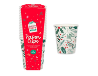 Christmas Printed Paper Cups 20pk